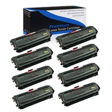 8PK High Yield CF363A Magenta Toner for HP 508A LaserJet MFP M577dn M553x M553dh