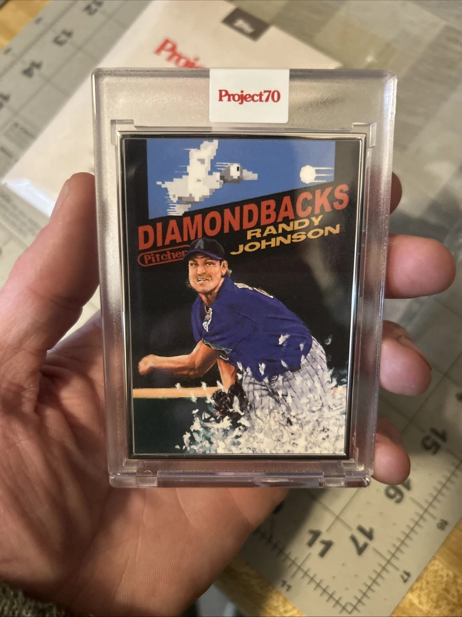 Topps Randy Johnson Baseball Sports Trading Card Singles Serial