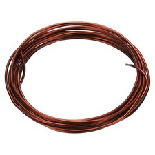 11 AWG 8 oz Magnet Wire, Enameled Copper Winding Wire, Brown