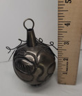 Balangandan Metal Ornament Amulet Brazilian Pewter Color 4" — photo 6