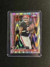 2025 Topps Chrome NFL Michael Penix Jr. #15 RayWave Refractor Atlanta Falcons QB