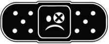5 Jdm Band Aid Ouch Vinyl Bumper Sticker 5 Jdm Band Aid Ouch Vinyl Bumper Sticker