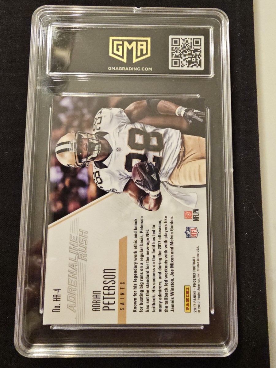 2017 Panini Phoenix - Adrenaline Rush Adrian Peterson #AR-4 for