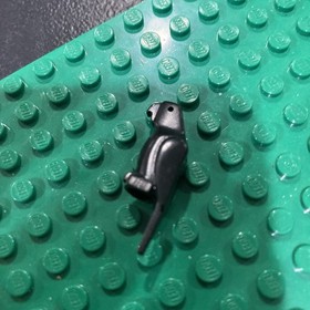 LEGO Rare BLACK Bird Parrot Small Beak - Kings Mountain Fortress 6081 Castle