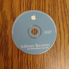 Apple Software Recovery Apple System Software May 1999 691-0390-E Disc Only