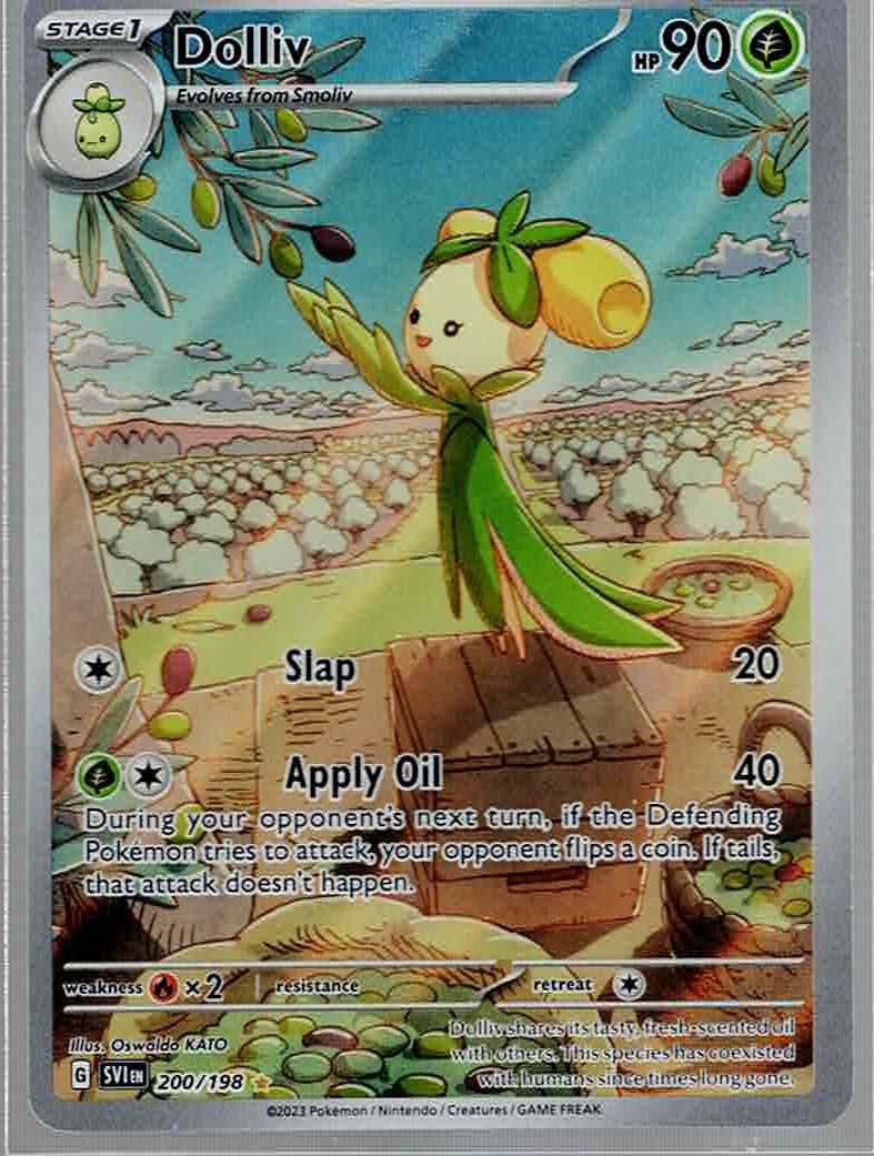 Scarlet & Violet Base Set Pokémon TCG Dolliv 200/198