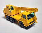 Vintage Matchbox Lesney 1-75 Series #63 Dodge Crane Truck w/Yellow Hook - VGC