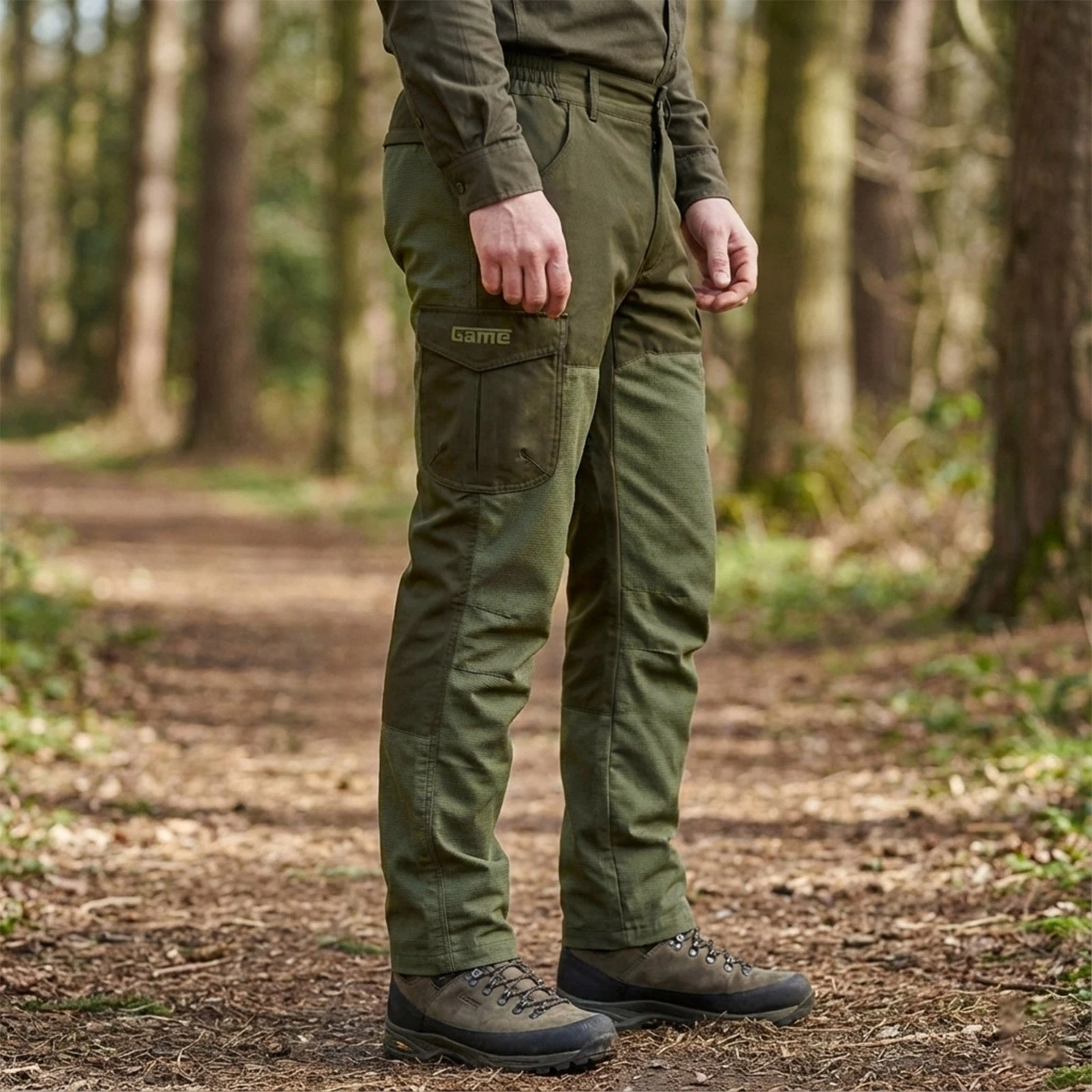 Mens Game Excel Ripstop Waterproof Trousers | Breathable Outdoor Cargo Pants
Opens in a new window o