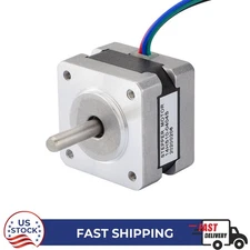 STEPPERONLINE Nema 14 Stepper Motor 20oz.in 1.8deg Bipolar 12V 4-wire 0.4A CNC