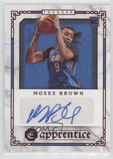 2020 Panini Chronicles Excalibur Apprentice Signatures Red Moses Brown Auto 0z9e