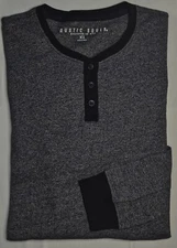 Mens Rustic Souls Long Sleeve Thermal Henley Shirt Size XL - EUC