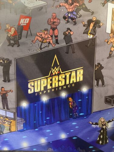 WWE SuperStar Experience LIMITED EDITION Print mit Matte - Numbered /5000 14”x11” - Bild 5 von 10