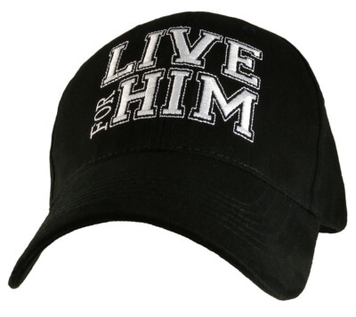#ad #ad Live for Him Hat Religious Baseball Cap $20.94