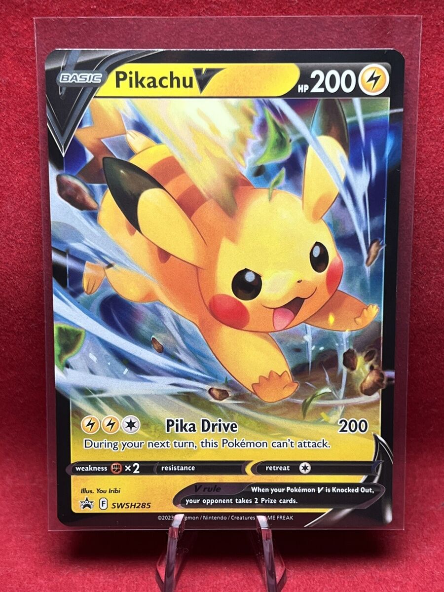 2023 Pokemon Card **Pikachu V** Black Star Promo SWSH285 2023 Pokemon Card **Pikachu V** Black Star Promo SWSH285