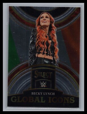 2023 Panini Select WWE #24 Becky Lynch Base GLOBAL ICONS RAW Ireland