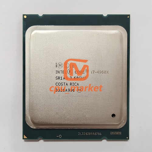 Intel Cores i7-4960X Extreme 3.6GHz 6 Cores 2011 130W Unlocked CPU Processor - Picture 2 of 3