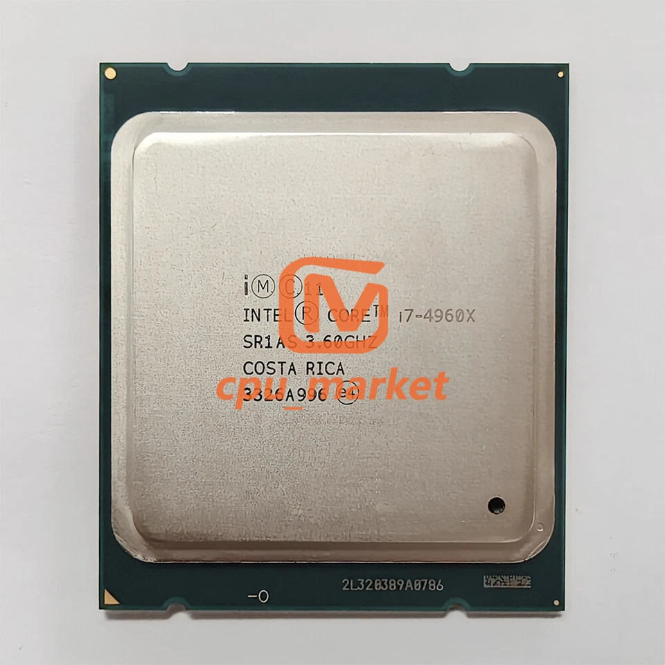 Intel Cores i7-4960X Extreme 3.6GHz 6 Cores 2011 130W Unlocked CPU Processor - Image 2 of 3