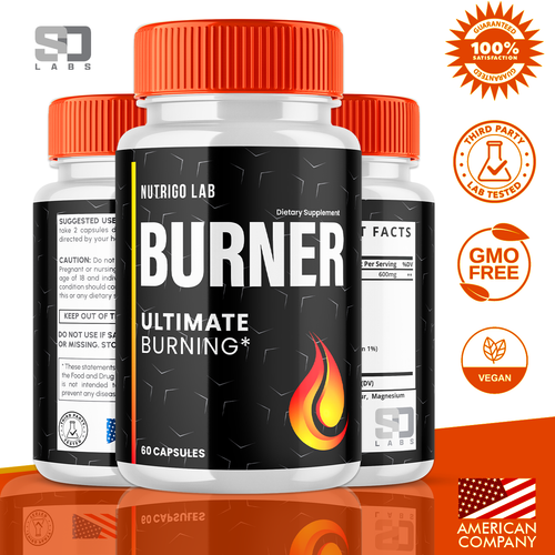 Nutrigo Lab Burner Advanced Supplement Pill Premium Fitness Support 300 Capsules - Picture 4 of 10