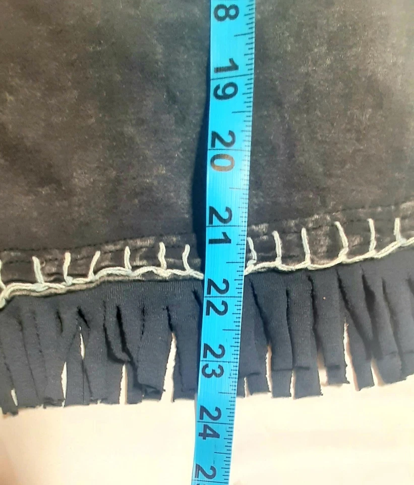 Moletom com capuz feminino Gypsy Rose manga curta tamanho pequeno design de coração de paz costurado - Imagem 4 de 4