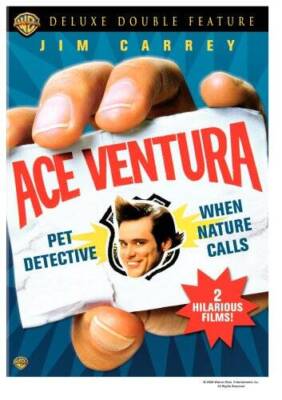 Ace Ventura Deluxe Double Feature (Pet Detective / When Nature Calls) - GOOD