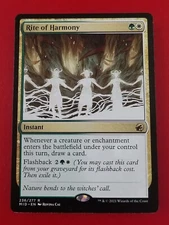 1x Rite of Harmony | Innistrad Midnight Hunt | MTG Magic Cards