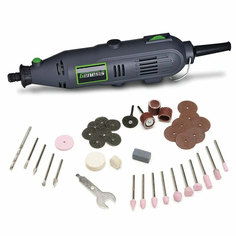 Genesis GRT2103-40 Variable Speed Rotary Tool with 40-Piece Accessory Set - Image 3 of 4