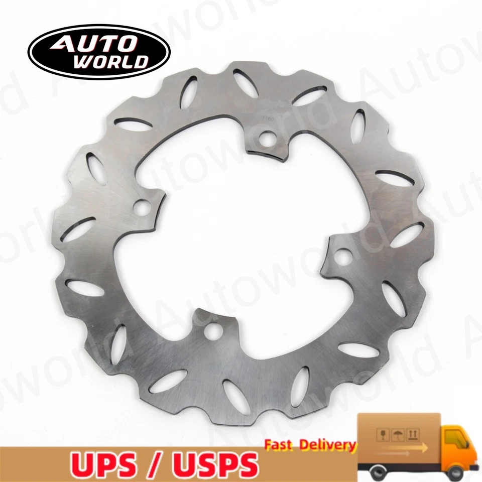 Rotor de disco de freno trasero para Kawasaki Ninja ZX6R 2007-2016 2008 2009 2010 2011 2012 Foto 3 de 4