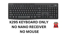 Logitech K295 Silent Graphite Wireless Keyboard Only | Grade A (No Receiver)