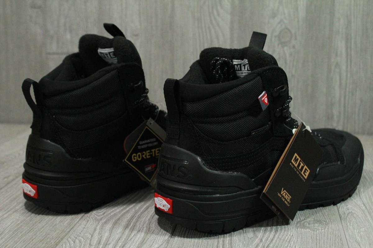 Vans UltraRange Exo Hi MTE Gore-Tex Black Black Shoes Boots Vans UltraRange Exo Hi MTE Gore-Tex Black Black Shoes Boots
