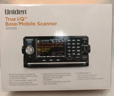 Uniden SDS200 True I/Q and TrunkTracker X Base/Mobile Digital Scanner BRAND NEW