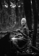 Creepy Mummy Halloween Photo Print Strange Wall Decor Spooky Photo