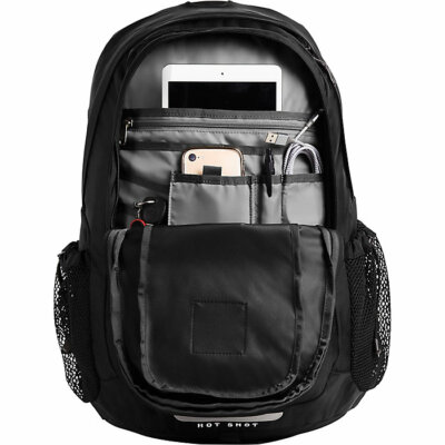 【美品】THE NORTH FACE HOT SHOT ブラック THE NORTH FACE デイバック リュック 「THE FACE」HOT SHOT