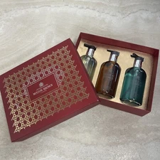 Molton Brown London Gift Box 3 Pc Liquid Hand Wash 