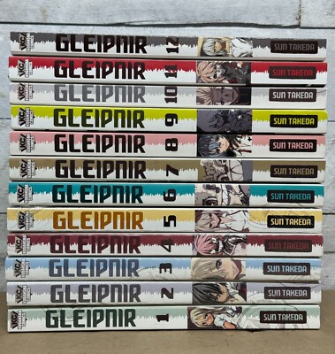 Gleipnir Manga - Sun Takeda - English -  VOL 1-12 - EXCELLENT CONDITION