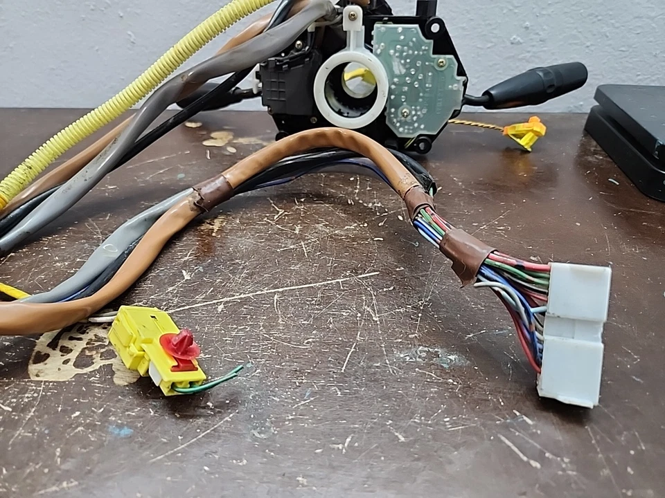 1999-2004 CHEVY TRACKER TURN SIGNAL WIPER SWITCH ASSEMBLY USED CLOCK SPRING - Изображение 3 из 4