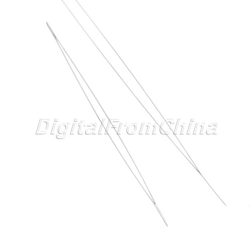 5 piezas agujas de rebordear de metal roscar collar cuerda cuerda herramienta de joyería 5 tamaños - Imagen 5 de 11