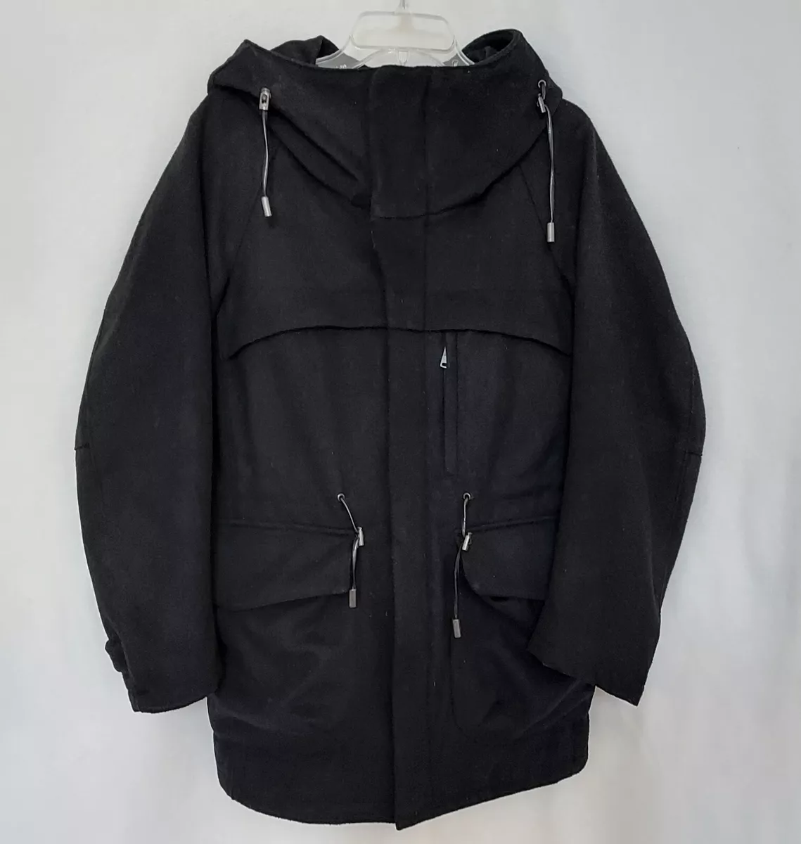 Men's Winter Hoodie Jacket Black