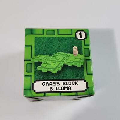 McDONALD'S Happy Meal Toy MINECRAFT  Grass Block & Llama