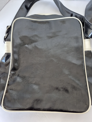 Bolso de hombro para computadora portátil Vespa An Illustrated History Eric Brockway Italia negro blanco - Imagen 7 de 10