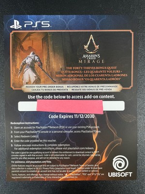 How many of you have bought Assassin's Creed Mirage? If not, how