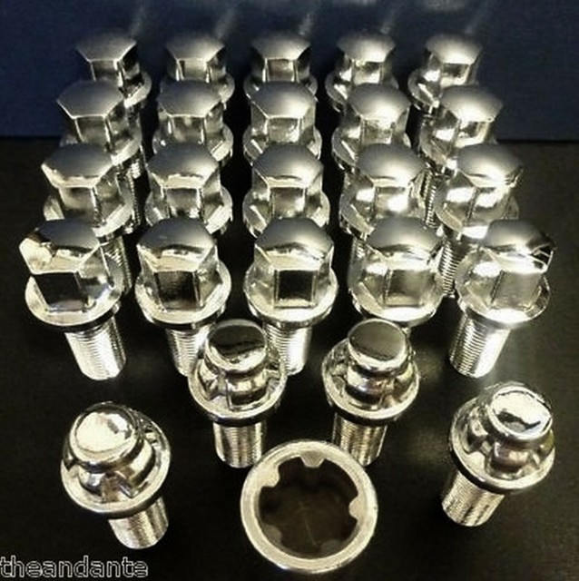 CHROME WHEEL LUGS LUG BOLTS NUTS + LOCKS for PORSCHE 911 996 997 986 987 BOXSTER eBay