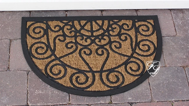 Fußabtreter Fußmatte Türmatte Deko Haustür Shabby Chic Impressionen Landhaus neu