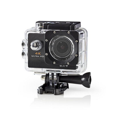 NEDIS 4K UHD ACTION CAMERA WIFI BLACK - 16MP Camera, Waterproof