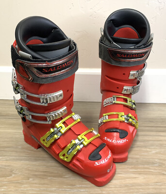 Salomon Men's Racing Red Ski Boot Custom Pro X2 Lab