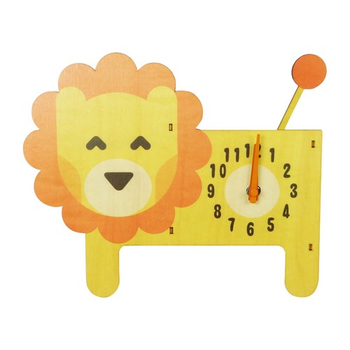 Silent Clock Novelty Pendulum Wall Clock Cartoon Kid's Bedroom Home Decor - Picture 18 of 32