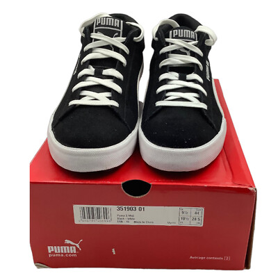 PUMA S MID BLACK