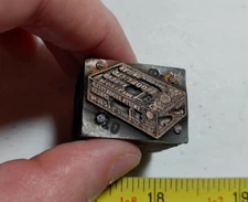 Vintage Letterpress Printing Block Swift's Brookfield Spread Cheese Advertising