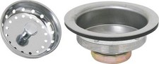 NEW MINTCRAFT 4732111 3 1/2" - 4" STAINLESS STEEL SINK STRAINER BASKET ASSEMBLY