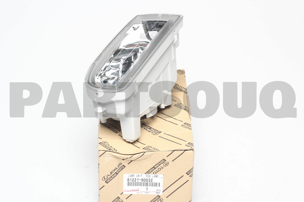 8122160032 Genuine Toyota LAMP UNIT, FOG LAMP, LH 81221-60032 | eBay