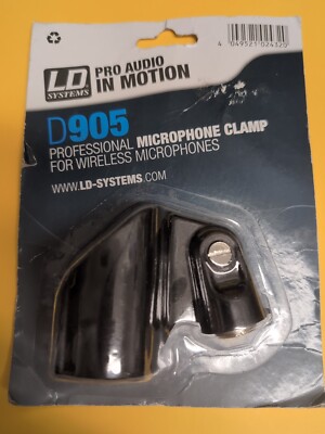 LD Systems - Pro Audio In Motion Klemme für kabelloses Mikrofon Modell D905 - Neu
